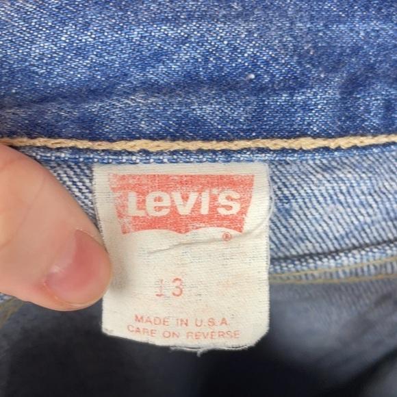 RARE Vintage 80’s Levi’s 573 High Waisted Orange Tab Tapered Pleated Mom Jean 28 - Picture 14 of 16